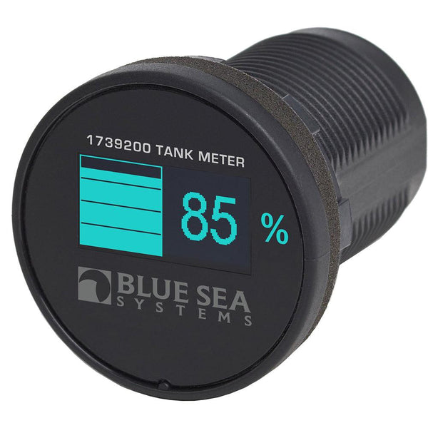 Blue Sea 1739200 Mini OLED Tank Meter - Blue [1739200] - Essenbay Marine