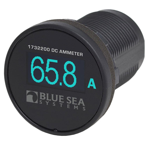 Blue Sea 1732200 Mini OLED Ammeter - Blue [1732200] - Essenbay Marine