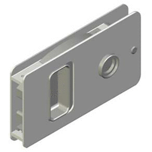 Southco Door Entry Lockset Flush - White [MF-02-110-70] - Essenbay Marine