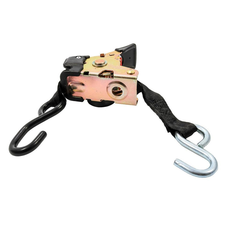 Camco Retractable Tie-Down Straps - 1" Width 6 Dual Hooks [50033] - Essenbay Marine