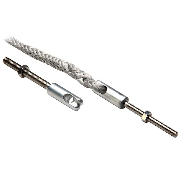 C. Sherman Johnson Splice Eye w/Threded Stud: 1/4"-28 x 2-1/2" LH w/Splice Eye [20-61] - Essenbay Marine