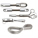 C. Sherman Johnson Splice Line Gate Kit - Midship f/One Side [SLK-GKM] - Essenbay Marine