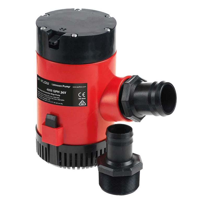 Johnson Pump Heavy Duty Bilge Pump 4000 GPH - 24V [40084] - Essenbay Marine