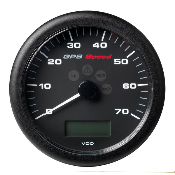 Veratron 4-1/4" (110MM) ViewLine GPS Speedometer 0-70 KNOTS/KMH/MPH - 8 to 16V Black Dial  Bezel [A2C59501781] - Essenbay Marine