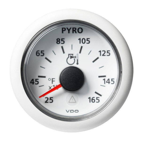 Veratron 52 MM (2-1/16") ViewLine Pyrometer - 250 to 1650F - White Dial  Bezel [A2C59512335] - Essenbay Marine