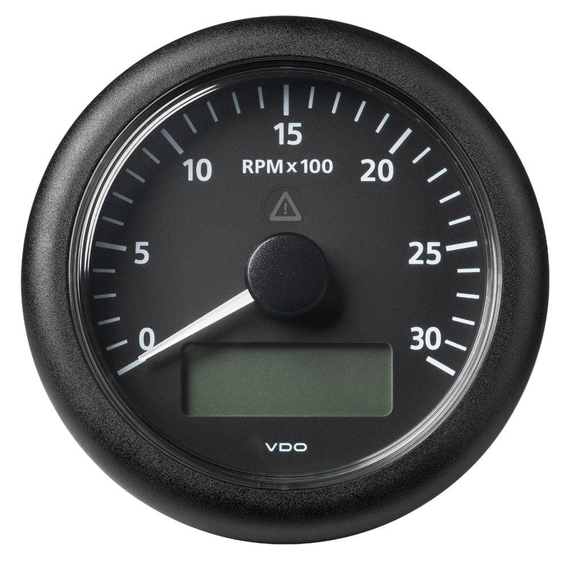 Veratron 3-3/8" (85MM) ViewLine Tachometer w/Multi-Function Display - 0 to 3000 RPM - Black Dial  Bezel [A2C59512390] - Essenbay Marine