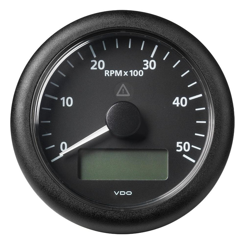 Veratron 3-3/8" (85MM) ViewLine Tachometer w/Multi-Function Display - 0 to 5000 RPM - Black Dial  Bezel [A2C59512392] - Essenbay Marine