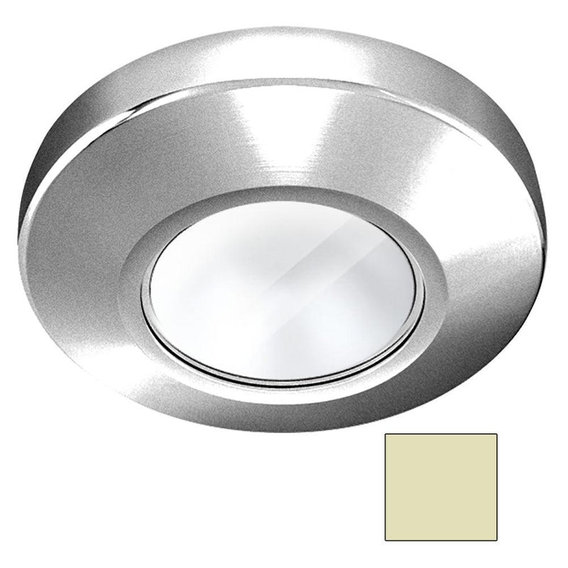 i2Systems Profile P1101 2.5W Surface Mount Light - Warm White - Brushed Nickel Finish [P1101Z-41CAB] - Essenbay Marine