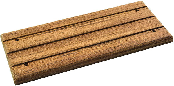 Whitecap 60506 Teak Deck Step - Small (8-3/4" x 3-1/2" x 1/2") - Essenbay Marine