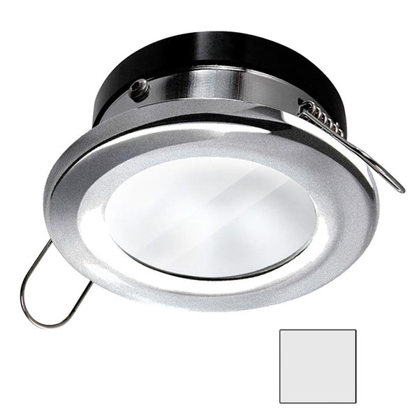 i2Systems Apeiron A1110Z - 4.5W Spring Mount Light - Round - Cool White - Brushed Nickel Finish [A1110Z-41AAH] - Essenbay Marine