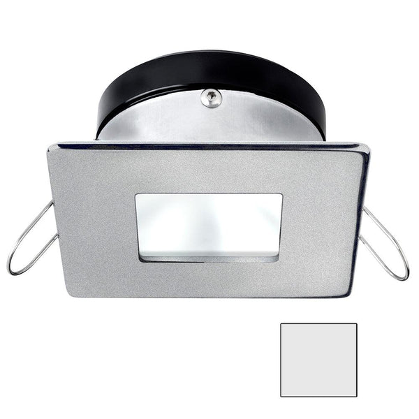 i2Systems Apeiron A1110Z - 4.5W Spring Mount Light - Square/Square - Cool White - Brushed Nickel Finish [A1110Z-44AAH] - Essenbay Marine