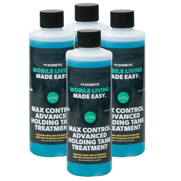 Dometic Max Control Holding Tank Deodorant - Four (4) Pack of 8oz Bottles [379700029] - Essenbay Marine