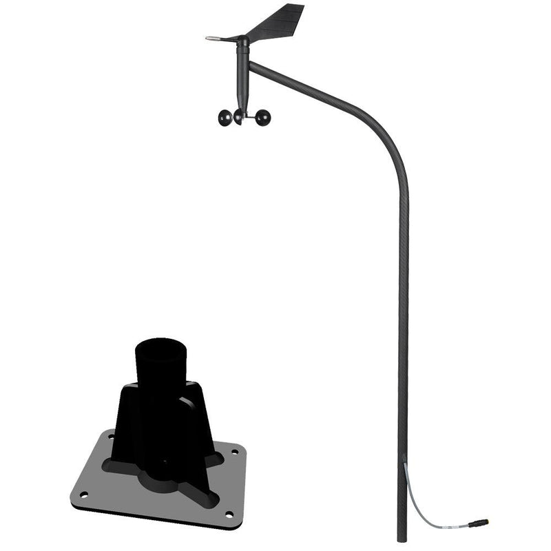 Veratron NMEA 2000 Vertical Mast Wind Sensor w/Top Bracket f/AquaLink  OceanLink Gauges [A2C1029570002] - Essenbay Marine