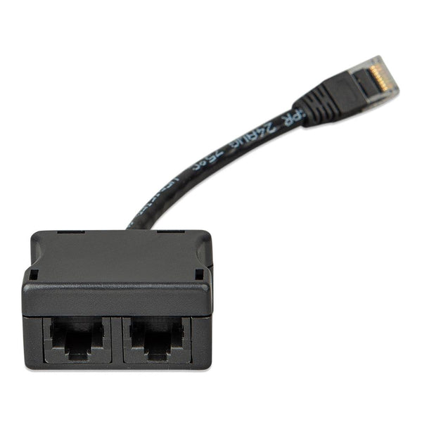 Victron RJ45 UTP Splitter 1X Male - 2X Female - 15cm Cable [ASS030065510] - Essenbay Marine