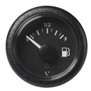 Veratron 52MM (2-1/16") ViewLine Fuel Level Gauge Empty/Full - 240-33.5 OHM - Black Dial  Round Bezel [A2C59514094] - Essenbay Marine