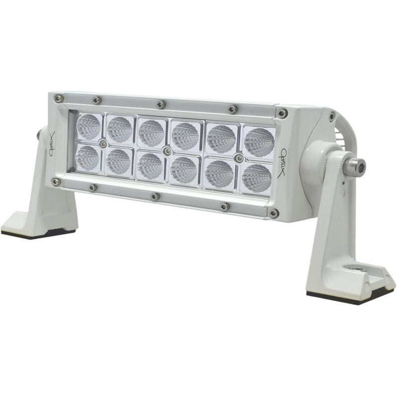 Hella Marine Value Fit Sport Series 12 LED Flood Light Bar - 8" - White [357208011] - Essenbay Marine