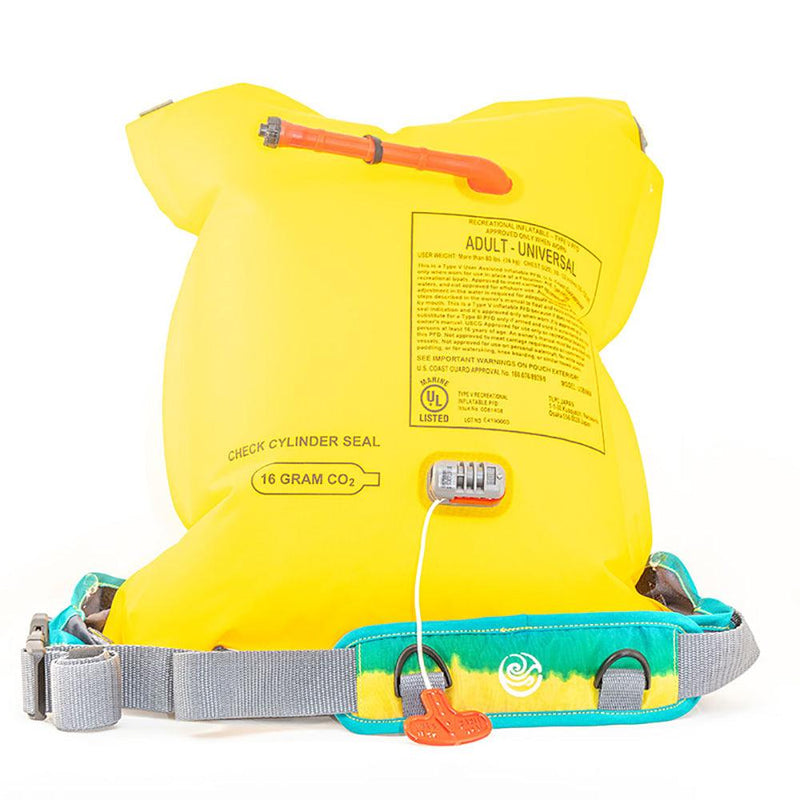 Bombora Type V Inflatable Belt Pack - Rasta [RST1619] - Essenbay Marine