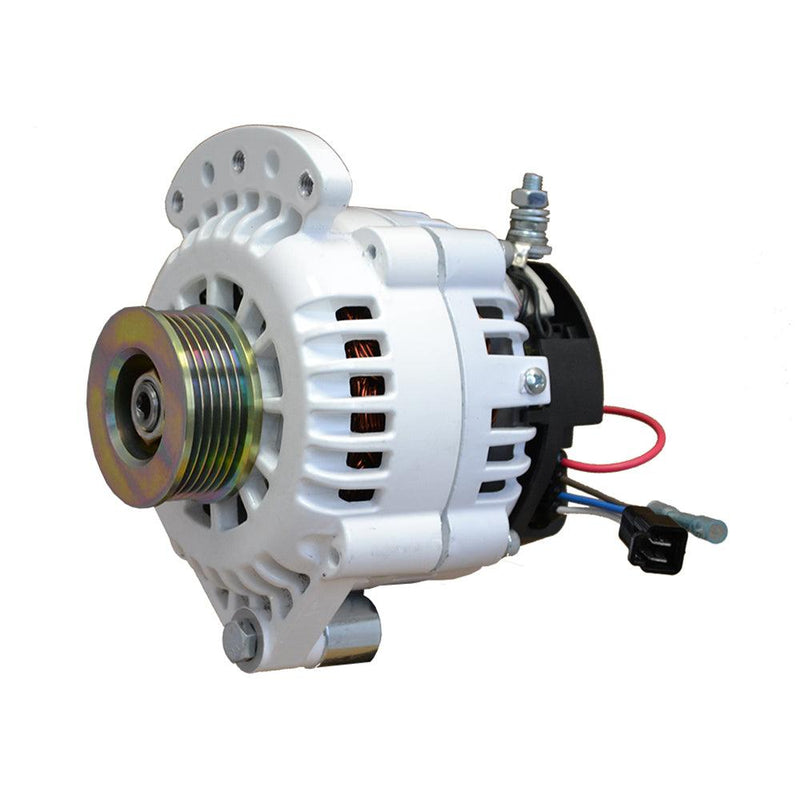 Balmar Alternator 120 Amp 12V 1-2" Single Foot Single K6 Pulley w/Isolated Grounding [621-120-K6] - Essenbay Marine