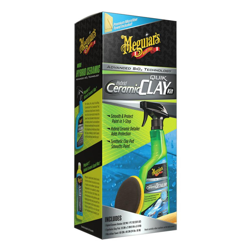 Meguiars Hybrid Ceramic Quik Clay Kit [G200200] - Essenbay Marine