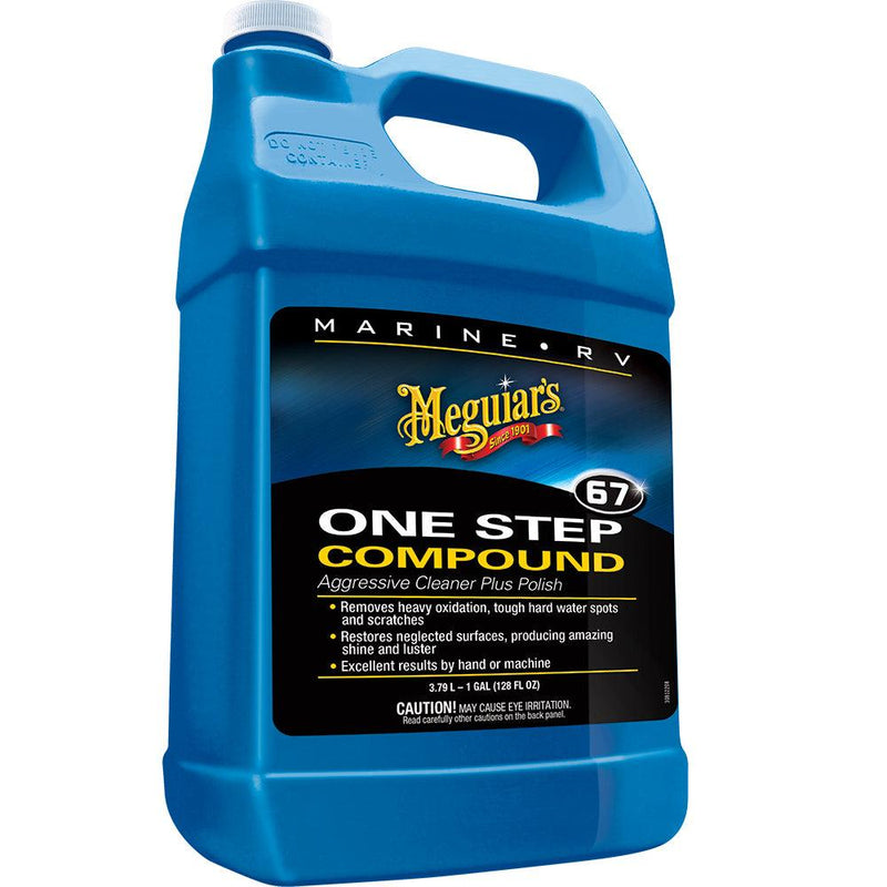 Meguiars Marine One-Step Compound - 1 Gallon [M6701] - Essenbay Marine