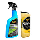 Meguiars Hybrid Ceramic Wax w/Water Magnet Microfiber Drying Towel - 22" x 30" [G190526-X2000KIT] - Essenbay Marine