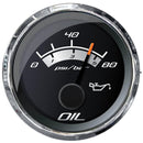 Faria Platinum 2" Oil Pressure Gauge - 80 PSI [22024] - Essenbay Marine