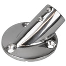 Sea-Dog Rail Base Fitting 2-3/4" Round Base 30 316 Stainless Steel - 1" OD [280301-1] - Essenbay Marine
