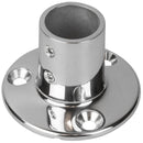 Sea-Dog Rail Base Fitting 2-3/4" Round Base 90 316 Stainless Steel - 1" OD [280901-1] - Essenbay Marine
