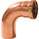 Viega ProPress 2-1/2" - 90 Copper Elbow - Street/Press Connection - Smart Connect Technology [20638] - Essenbay Marine