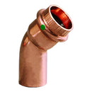 Viega ProPress 2" 45 Copper Elbow - Street/Press Connection - Smart Connect Technology [77073] - Essenbay Marine
