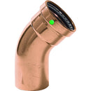Viega ProPress - 2-1/2" - 45 Copper Elbow - Street/Press Connection - Smart Connect Technology [20668] - Essenbay Marine