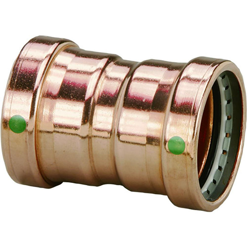 Viega ProPress 2-1/2" Copper Coupling w/Stop Double Press Connection - Smart Connect Technology [20728] - Essenbay Marine