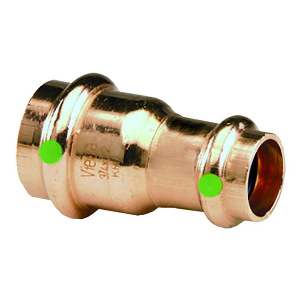 Viega ProPress 1" x 3/4" Copper Reducer - Double Press Connection - Smart Connect Technology [78152] - Essenbay Marine