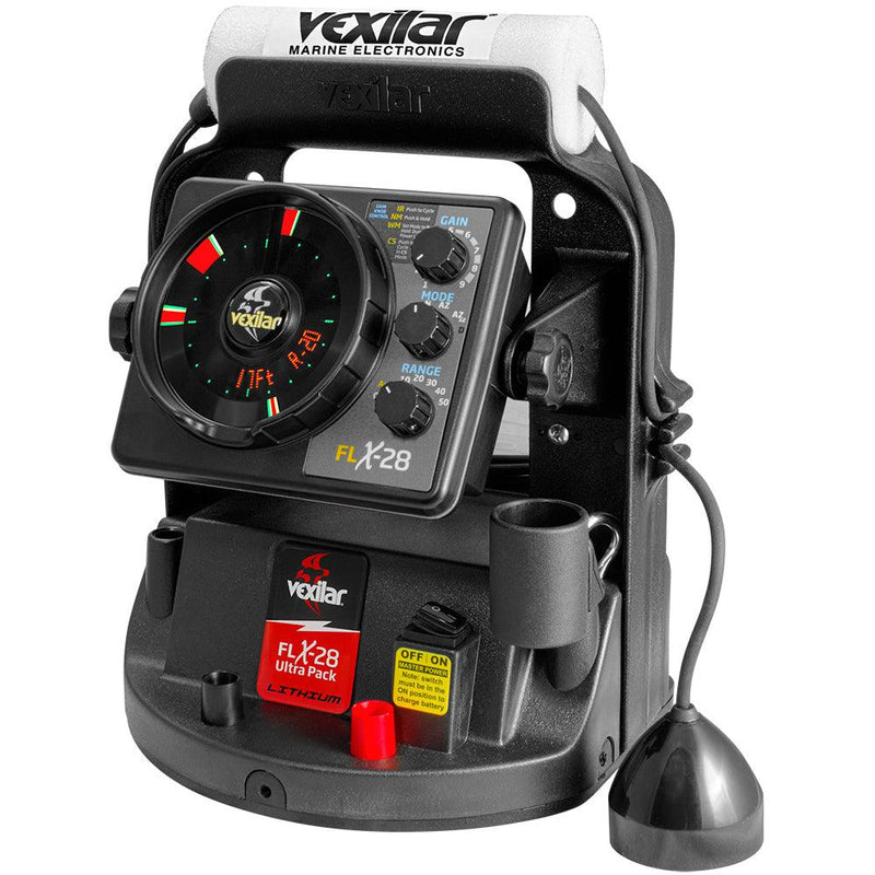 Vexilar Ultra Pack Combo w/Lithium Ion Battery  Charger [UPLI28PV] - Essenbay Marine