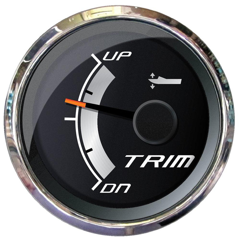 Faria Platinum 2" Trim Gauge f/Johnson, Evinrude  Suzuki Outboards [22020] - Essenbay Marine