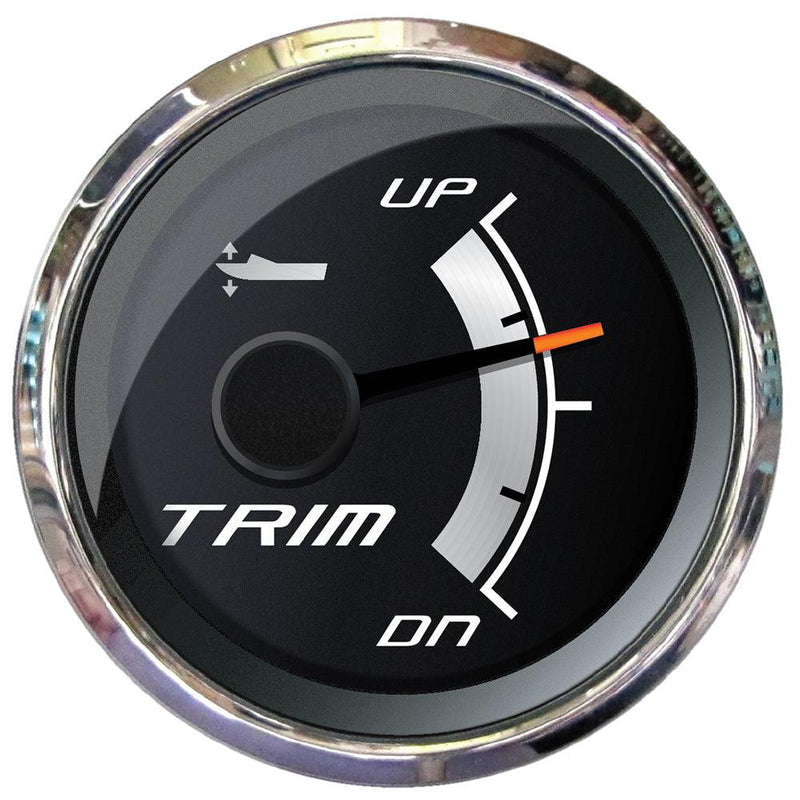 Faria Platinum 2" Trim Gauge f/Mercury, Mariner, Mercruiser, Volvo DP, Yamaha 2001  Newer [22019] - Essenbay Marine