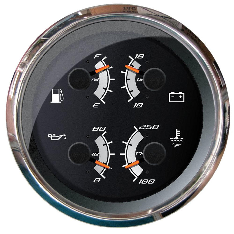 Faria Platinum 4" Multi-Function - Fuel, Oil, Volt  Water Temperature [22014] - Essenbay Marine