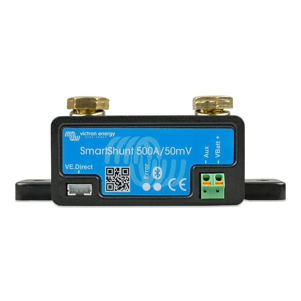 Victron SmartShunt 500AMP/50MV Bluetooth Smart Battery Shunt [SHU050150050] - Essenbay Marine