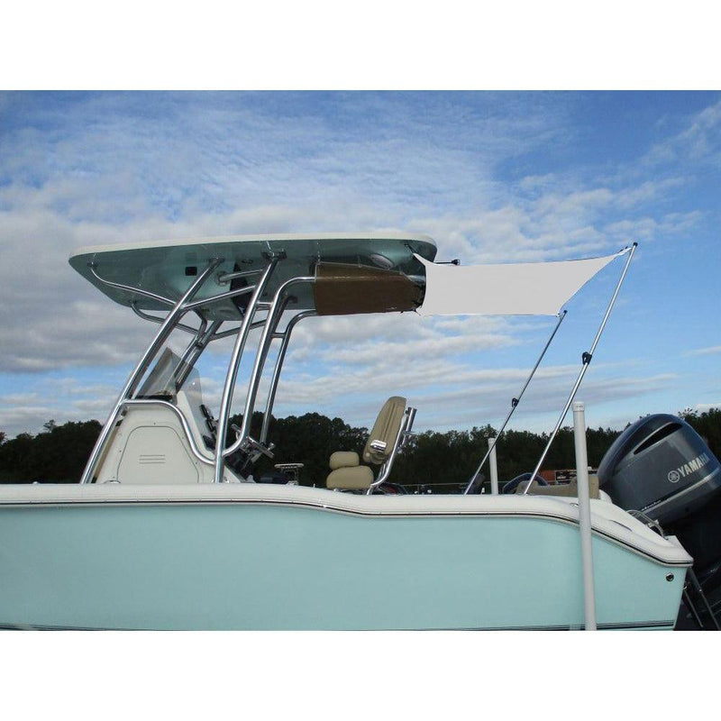 Carver 4 T-Shade T-Top Shade Extension - White [TS4-WHT] - Essenbay Marine