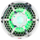 DS18 HYDRO 10" Subwoofer w/RGB Lights - 600W - White [NXL-10SUB] - Essenbay Marine