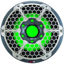 DS18 HYDRO 10" Subwoofer w/RGB Lights - 600W - Carbon Fiber [CF-10SUB] - Essenbay Marine