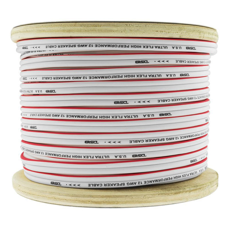 DS18 HYDRO Marine Grade OFC Speaker Wire 12 GA - 150 Roll [MOFC12GA150SW] - Essenbay Marine