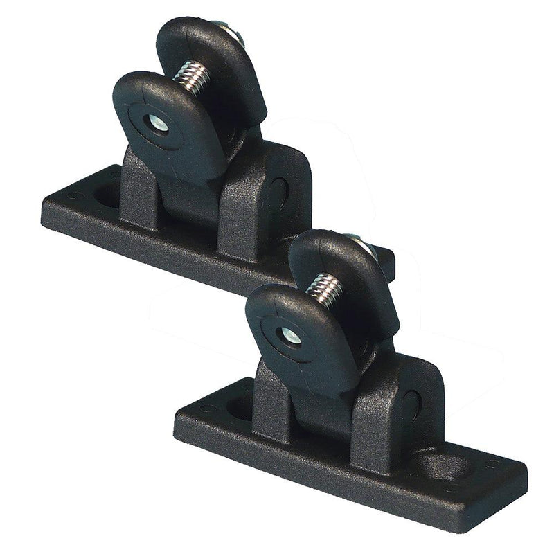 Carver Deck Hinge Nylon Pair - Black [7782B] - Essenbay Marine