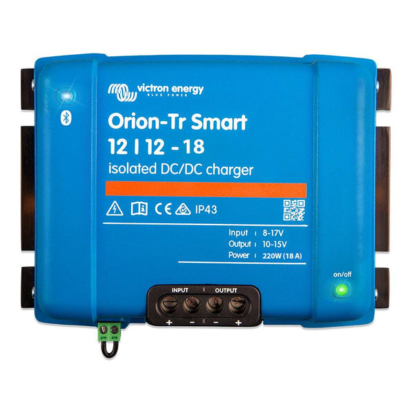 Victron Orion-TR Smart 12/12-18 18A (220W) Isolated DC-DC Charger or Power Supply [ORI121222120] - Essenbay Marine