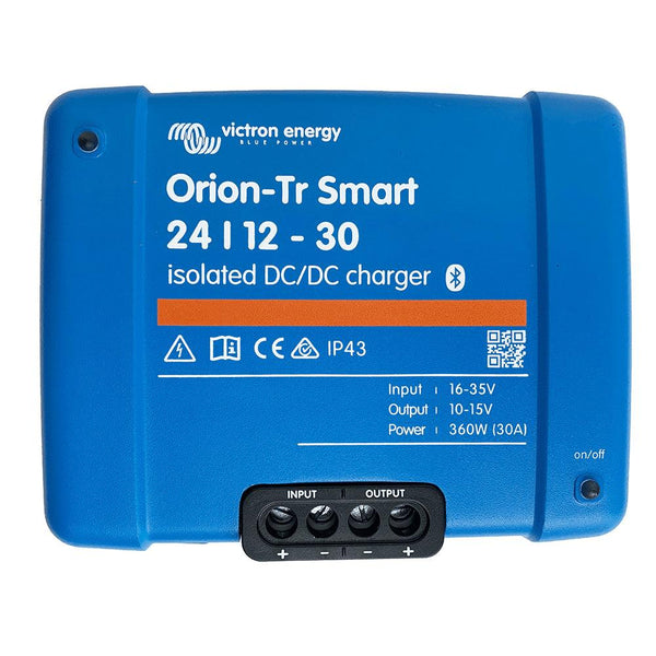 Victron Energy Orion-TR Smart 24/12-30 30A (360W) Isolated DC-DC Charger or Power Supply [ORI241236120] - Essenbay Marine