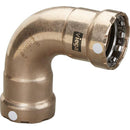 Viega MegaPress 1" 90 Copper Nickel Elbow - Double Press Connection - Smart Connect Technology [88010] - Essenbay Marine