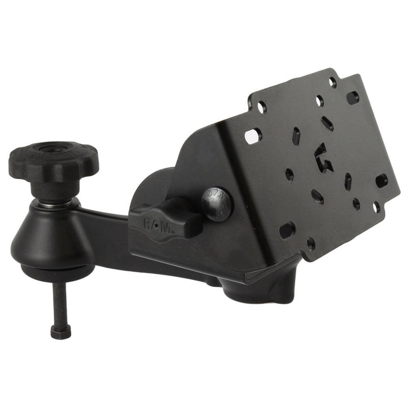 RAM Mount RAM Tilt-N-Turn 90-Degree Bracket w/Single Swing Arm [RAM-VB-TNT90-1] - Essenbay Marine