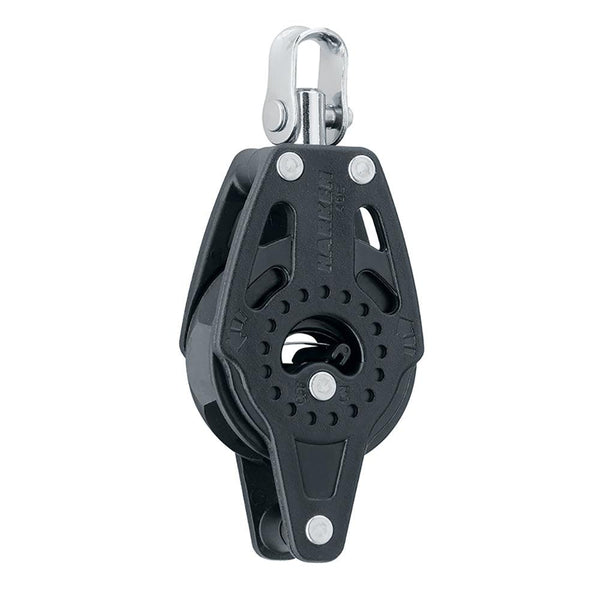 Harken 40mm Carbo Single Ratchet Block w/Swivel  Becket [2609] - Essenbay Marine