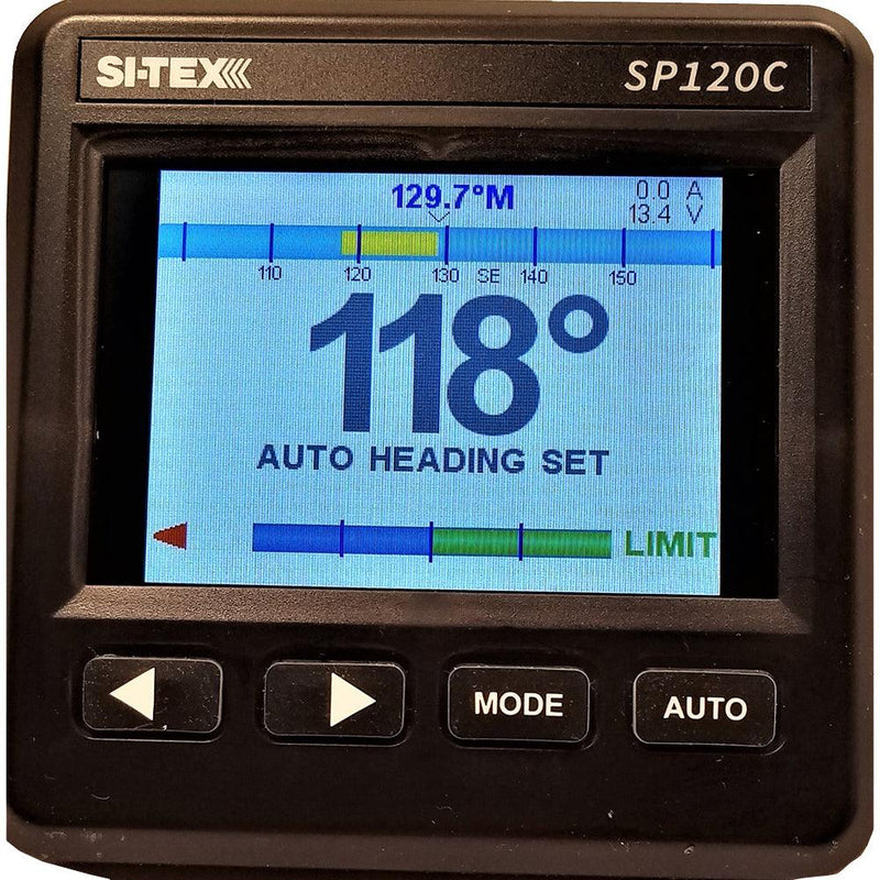 SI-TEX SP-120 Color System w/Rudder Feedback  9CI Pump [SP120C-RF-2] - Essenbay Marine