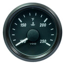VDO SingleViu 52mm (2-1/16") Water Temp. Gauge - 250 F - 291-22 OHM [A2C3833350030] - Essenbay Marine